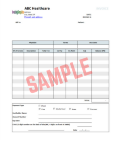 Home Health Care Receipt Template Home Health Care Receipt Template